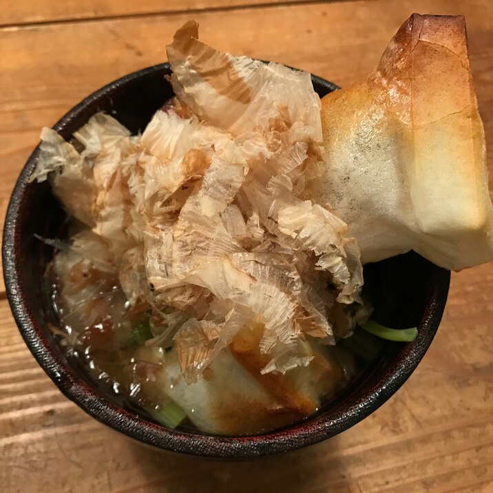 ヤキモチがじゅわ〜〜としみて美味しい！お雑煮